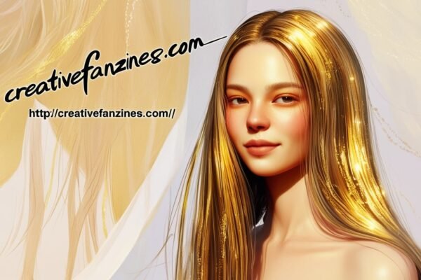 golden highlights hair colour