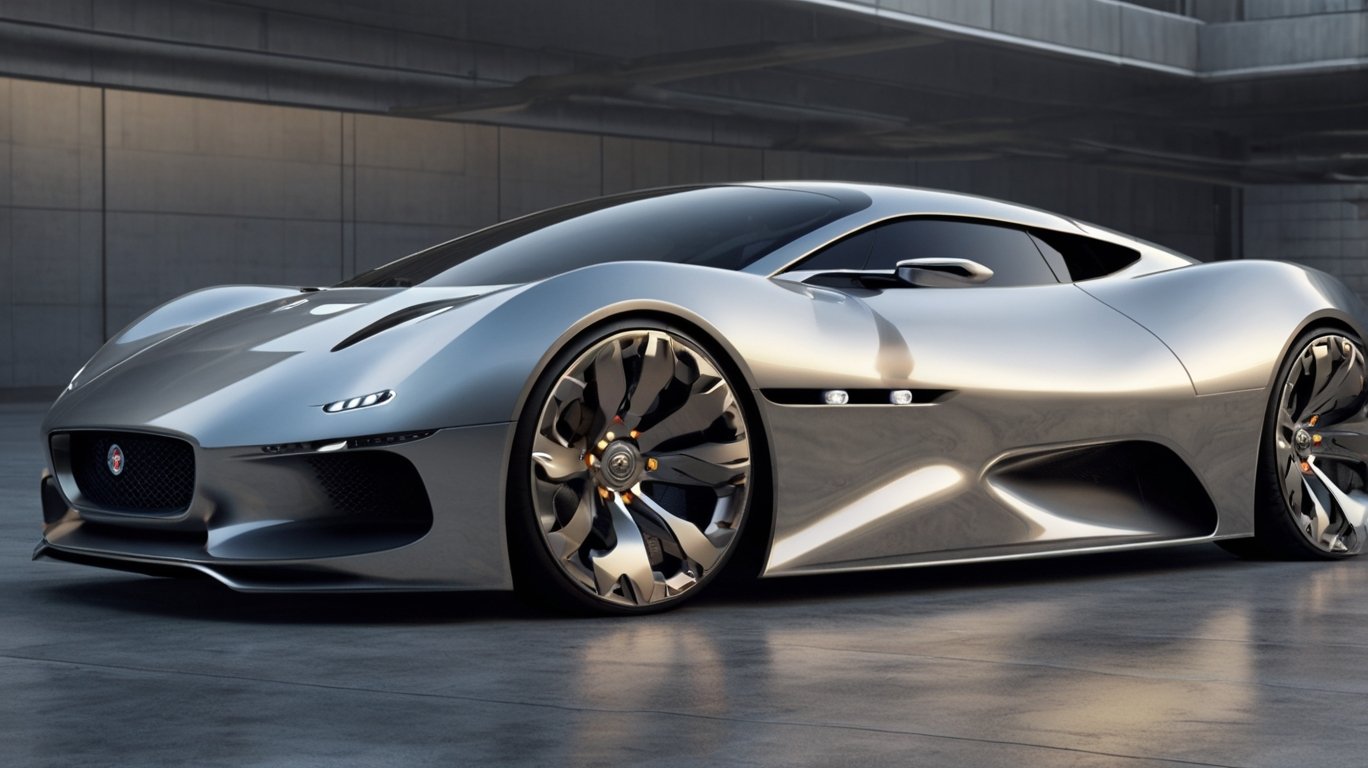 jaguar in 3030 super car