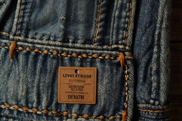 Hang Tag for Levi Strauss Denim Jacket CW-3117-3496